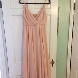 BHLDN Eva Dress Blush